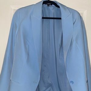 Express pastel blue blazer